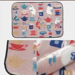【新品】MOOMIN リトルミイ　3WAY ブランケット　ひざ掛け　ベージュ