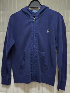 Polo by Ralph Lauren パーカー ロゴ刺繍 150 ネイビー