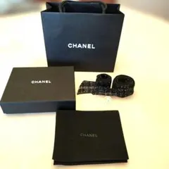 CHANELリボン&チャーム& ギフトBOX&ポーチ&ショップバッグ5点 セット