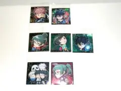 呪術廻戦 ディフォルメシールウエハース 7点セット