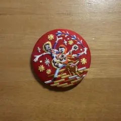 Disney Characters 刺繍缶バッジビスケット2 リメンバーミー