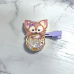 リーナベル ヘアクリップ ドーナツ ダッフィーアンドフレンズ 20周年