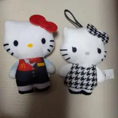 ハッピーセット＊ハローキティ＊マスコットぬいぐるみ＊✕2