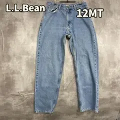 エルエルビーン デニム パンツ 青 ブルー 12MT【き634】のサムネイル