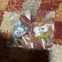 サンリオ　カラフルキャンディーチャーム　 ハンギョドン　けろけろけろっぴ