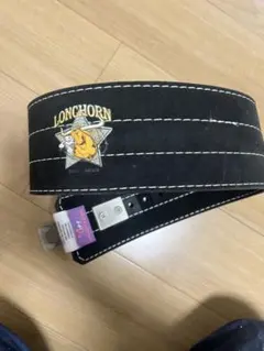 トレーニングベルト タイタン ロングホーン レバーアクションベルト レバー付 全長約90cm トレーニングベルト タイタン ロングホーン レバーアクションベルト