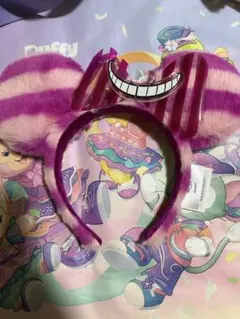 香港ディズニーランド チシャ猫 カチューシャ