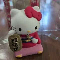 Hello Kitty 素焼きお守りバンク 貯金箱のサムネイル