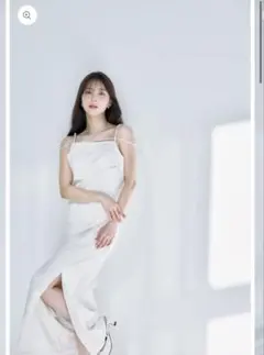 many wayストラップタックキャミワンピ　/ poláura