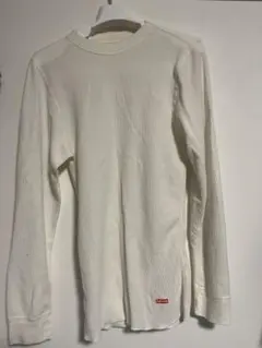 supreme HanesBEEFY シュプリーム　ホワイト サーマル S/P