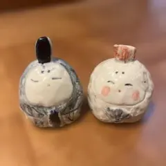 陶器製 雛人形 ひな祭り