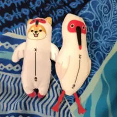 新潟限定朱鷺 モケケ＆のびしば、のびとき 3点セット - メルカリ