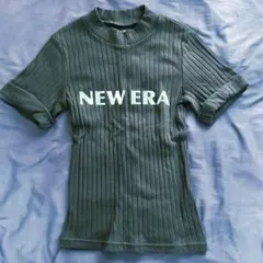 NEW ERA ニューエラ　黒　半袖　ゴルフウェア　レディース　Mサイズのサムネイル