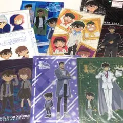 名探偵コナン　クリアファイルセット　未使用品まとめ　映画　劇場版　グッズ　アニメ