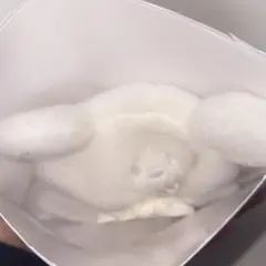 【新品未使用】ユニベア シークレットポンチョ ミッキー 白 ホワイト