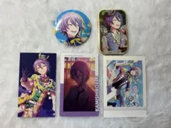 プロセカ 神代類 トレカ3枚、缶バッジ2個セット