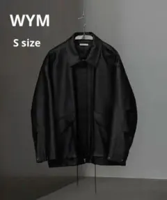 美品 WYM ARTIFICIAL GRAIN MILITARY BLOUSON