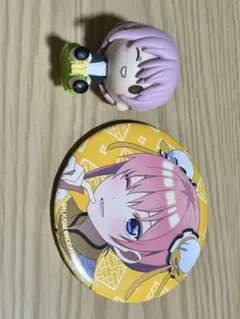 五等分の花嫁　中野一花 ちょこのっこ缶バッジセット