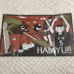 ハイキュー 屏風風 色紙 音駒高校 黒尾鉄朗 孤爪研磨