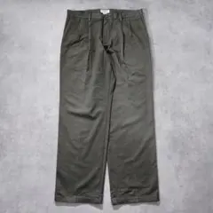 ドッカーズ リーバイス W33 チノパン ボトム 古着 刺繍 カーキ 17296
