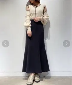 snidel スナイデル　サイドスリットマーメードスカート