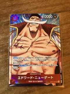 ワンピースカード エドワード・ニューゲート　白ひげ海賊団　パラレル