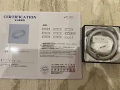 ミャンマー産A貨本翡翠　白、ラベンダーオーバル　バングル鑑別書付き 53 mm ミャンマー産A貨本翡翠 白、ラベンダーオーバル バングル鑑別書付き 53