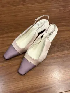 Akira Osaki Elegance ピンクラベンダーパンプス 24.5cm