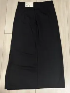 UNIQLO ユニクロ　ストレッチダブルフェイスナロースカート　(Lサイズ)