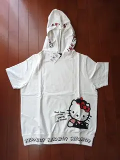Hello Kitty 半袖 フード付き Tシャツ ホワイトのサムネイル