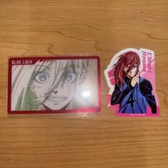 ブルーロック 千切 豹馬 カード・ステッカーセット