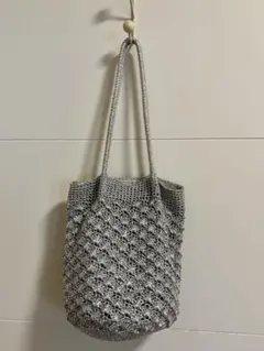 グリーンレーベルリラクシング メタリックヤーンレーシー ショルダーバッグのサムネイル