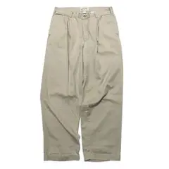 90s OLD NAVY ツータックチノワイドパンツ　チノパン ベージュ