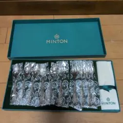 ミントン　ビクトリアストロベリーホワイト　ティースプーン&フォーク　10本セットのサムネイル