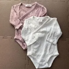 ZARA HOME KIDS ロンパース 1-3ヶ月 ピンク・ホワイト