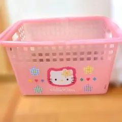 ハローキティ バスケット カゴ レトロ　GIFT　SHOP　©️76;86 サンリオ ハローキティ キティ マイバスケット 買い物カゴ 33L - メルカリ
