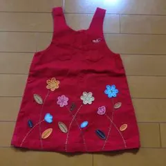 ミキハウス ジャンパースカート 100