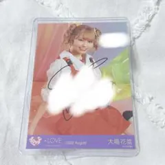 イコラブ 生写真 大場花菜 全国ツアー2022 ギャル衣装 直筆 コメあり