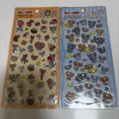 トムとジェリー エポキシステッカー 2種セット