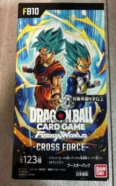 未開封・テープ付き ドラゴンボールFW FB10 クロスフォース BOX - メルカリ