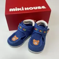 MIKI HOUSE ミキハウス 青サンダル 12cm