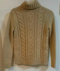 ニット セーター ベージュ