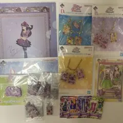 アイカツ 紫吹蘭 サイン入りハンカチ - メルカリ