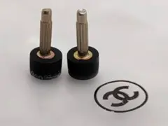 CHANEL シャネル 純正 交換用ヒールチップ かかとゴム 2個のサムネイル