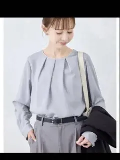 ★新品タグ付き。ロペピクニック　パイピングブラウス