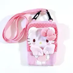 ハローキティ エンジェル ぬいぐるみ ポシェット ショルダー ポーチ サンリオ
