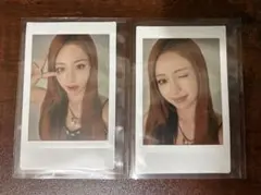 LE SSERAFIM 東京ドーム ユジン トレカ チェキ 2枚