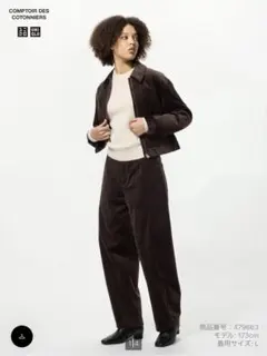 今期 新品未使用タグ付き UNIQLO コーデュロイカーブパンツ