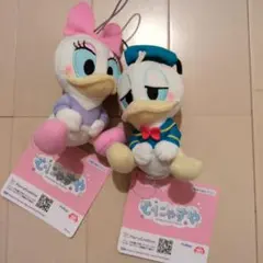 ディズニー むにゅぐるみ マスコット ドナルド デイジー