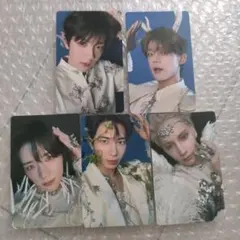 TXT アルバム TOGETHER ウィバショ 特典 トレカ コンプ